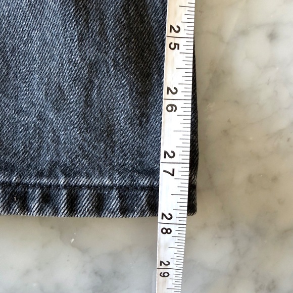 Everlane The Cheeky Jean | Women’s 28 | Washed Black High Rise Straight Denim - Picture 11 of 11